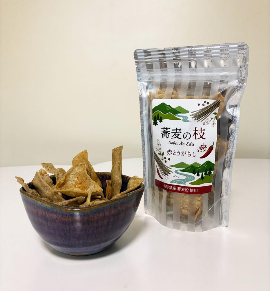 蕎麦の枝～赤とうがらし